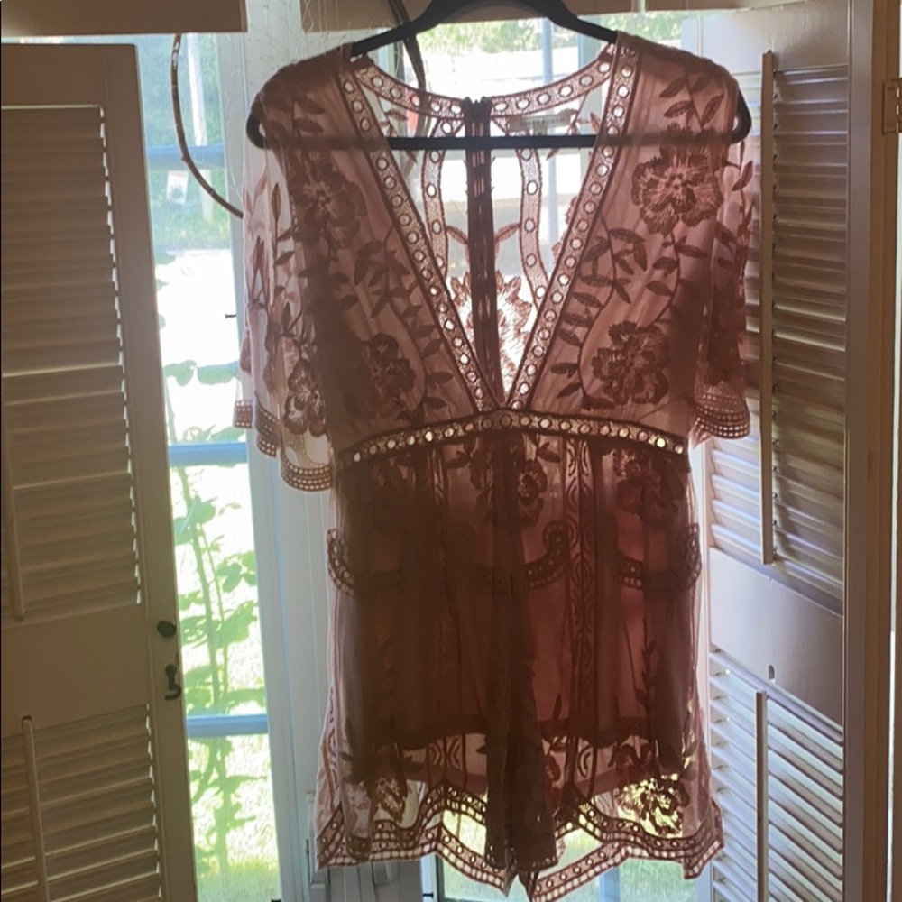 Lace Romper brand new